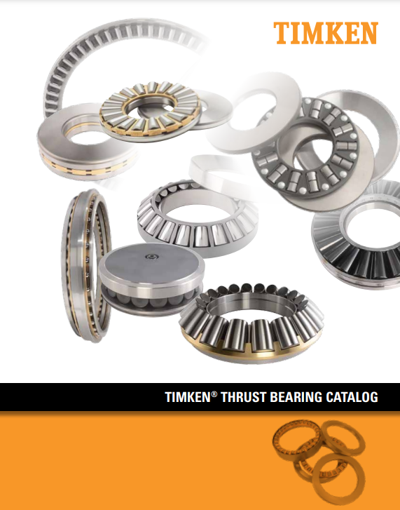 TIMKEN подшипники упорные (АНГЛ)